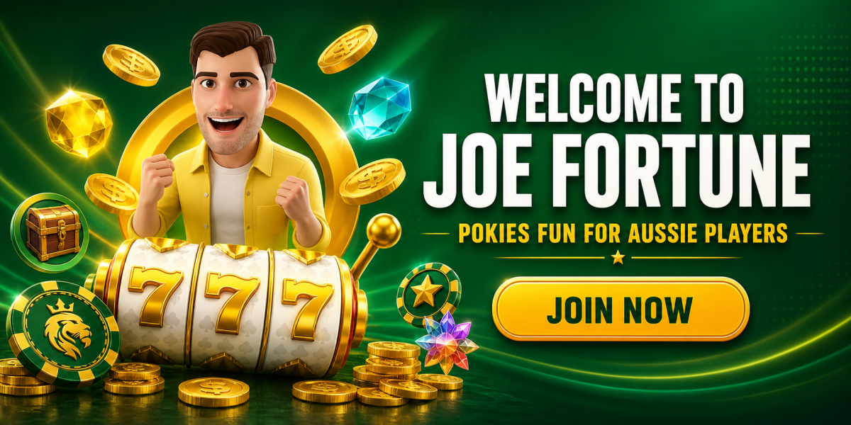 Joe Fortune welcome bonus and free spins